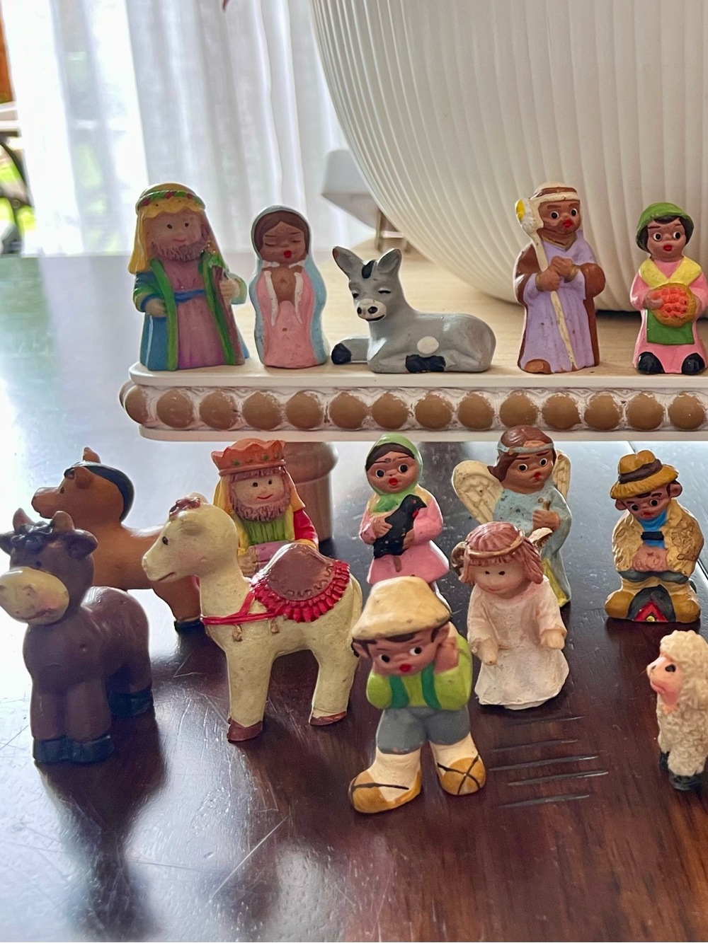 Spanish Mud Dolls: Nativity Scene